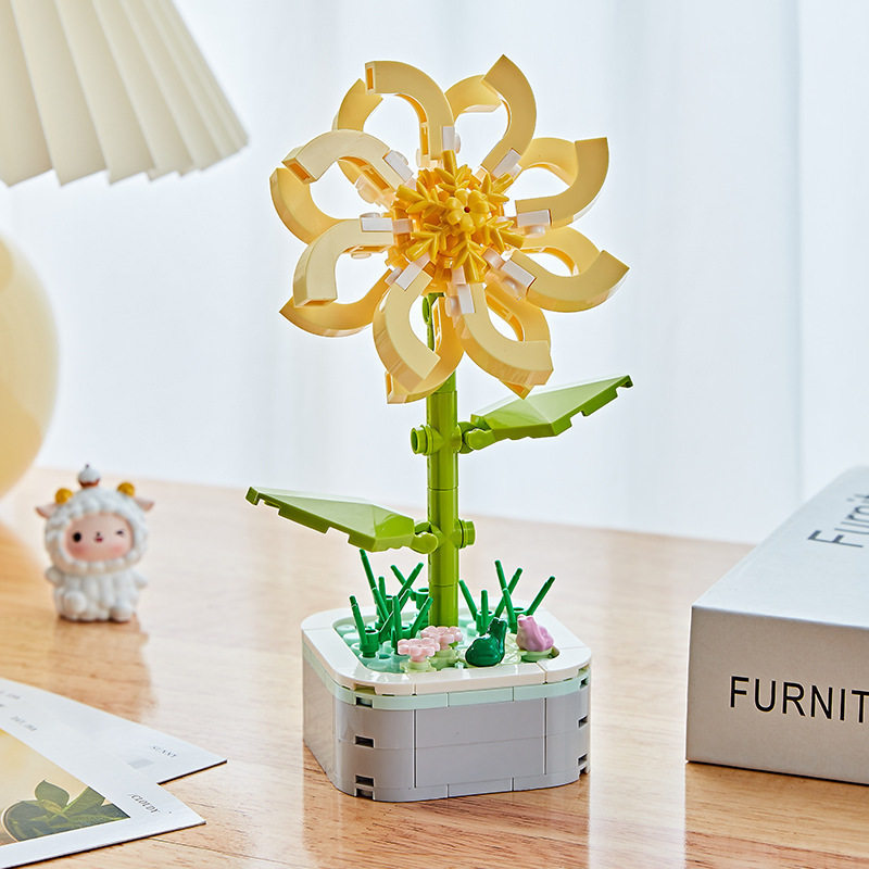 103-D7-鉢植えブーケ-ジャスミン-123g