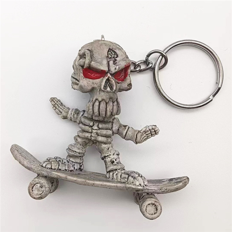 スケートボードスカル