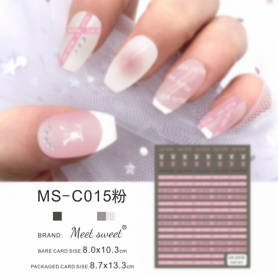 MS-C015粉l長条v