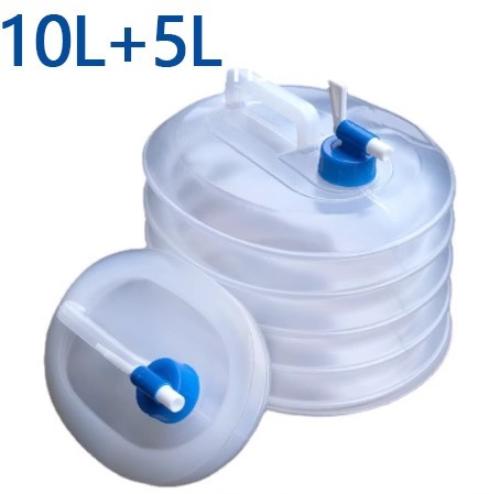 【5l 10l】折りたたみ贮水タンク全2本入【お得直降】