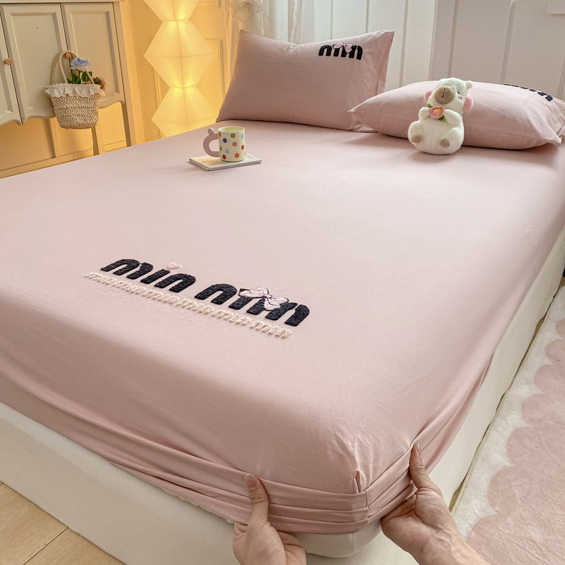 minmin-pink 【厚手綿100％、絶妙なタオル刺繍】