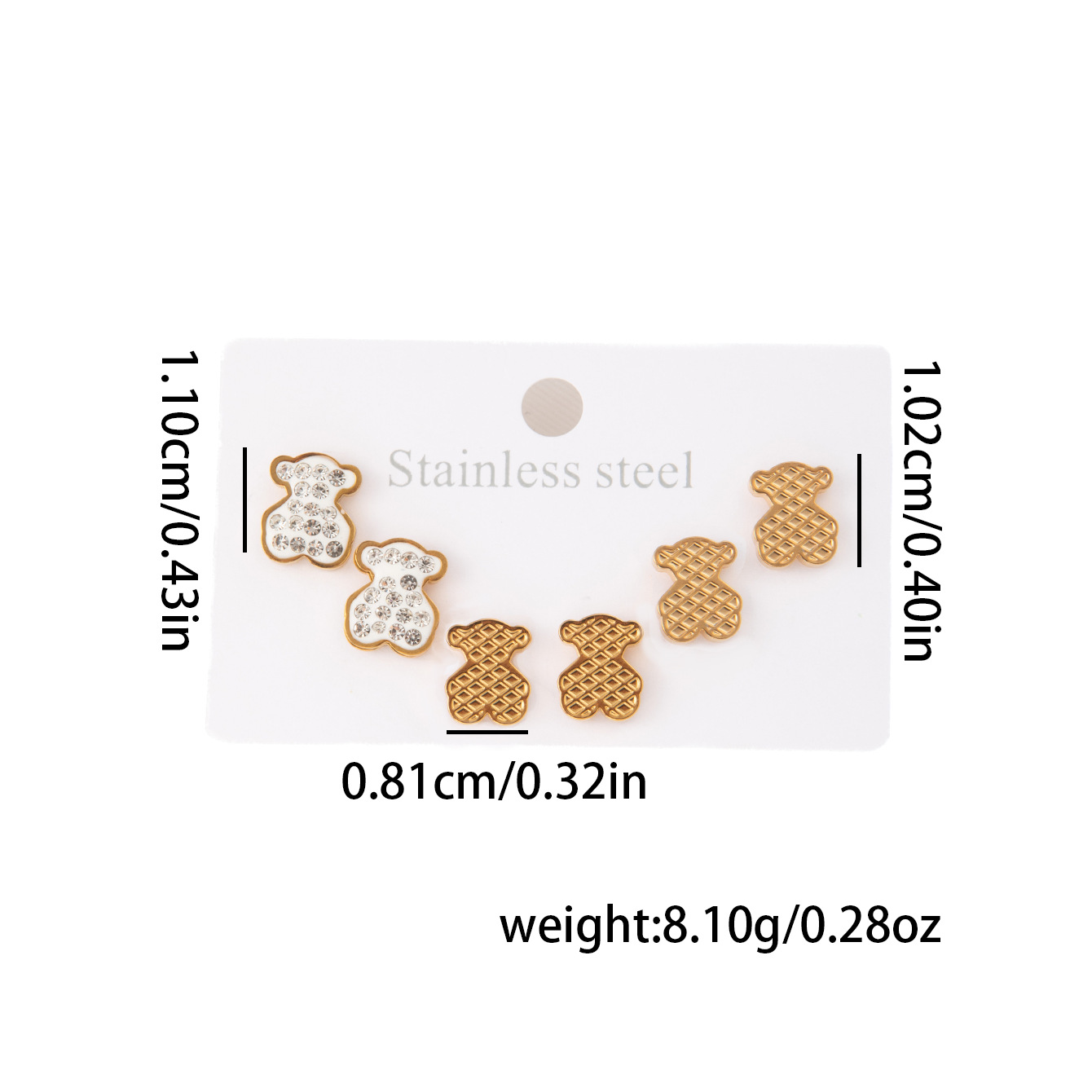 ベアジルコンイヤリング