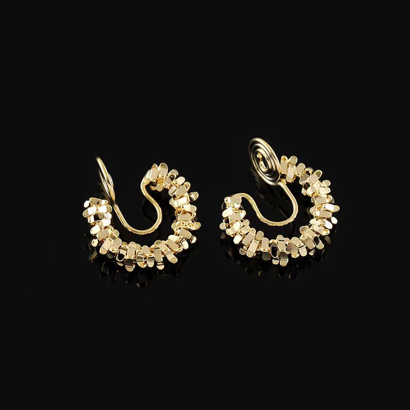 277蚊取り盤耳クリップメッキ真金