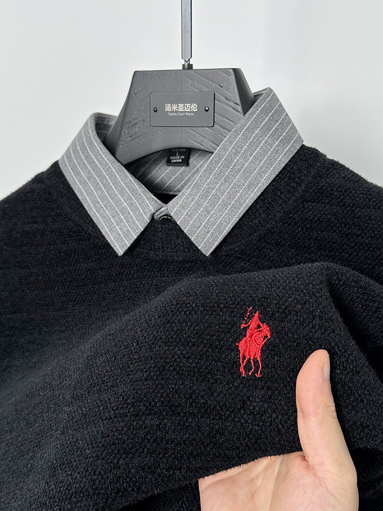 ブラック(ポニー刺繍)