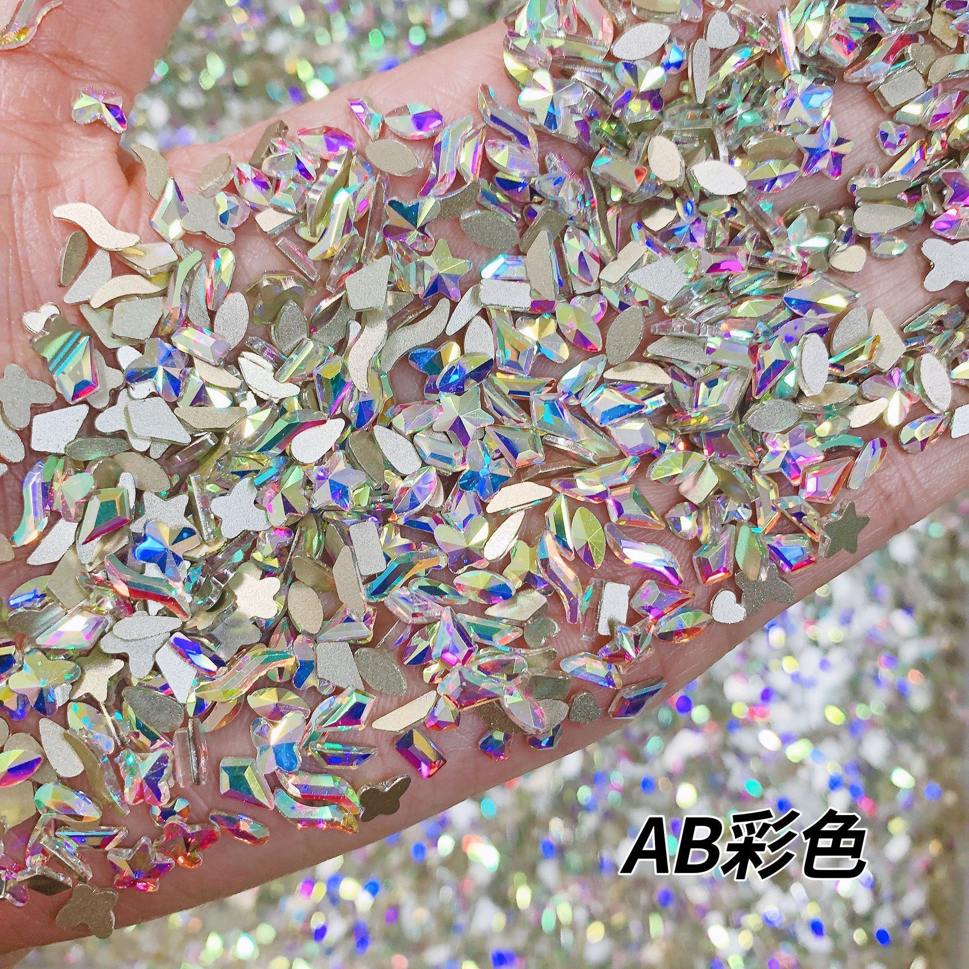 abカラー平底ダイヤモンドミックス