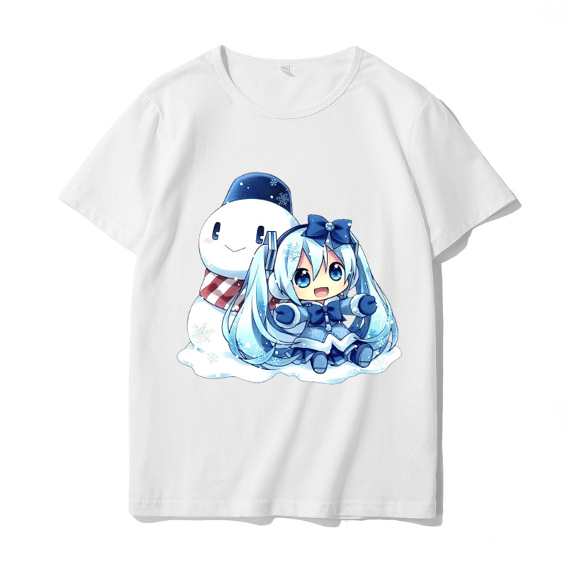 初音-ホワイトtシャツ3