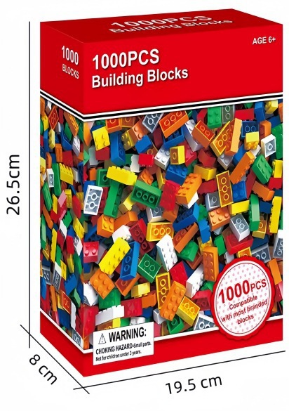 1000粒カラーボックス（カラーボックス小）