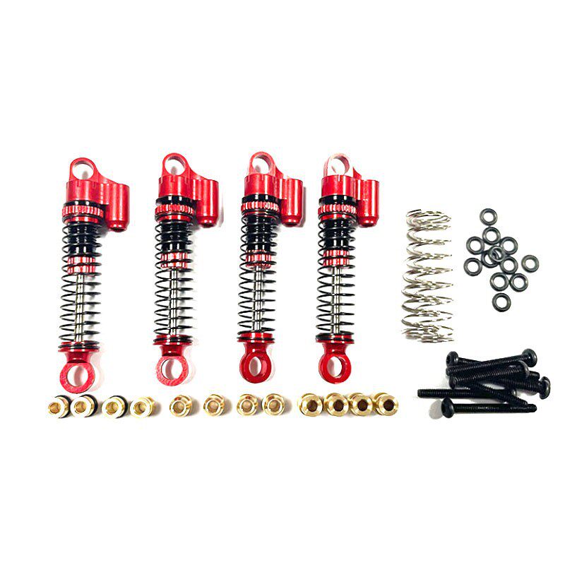 【油圧】前後ショックアブソーバー【赤】