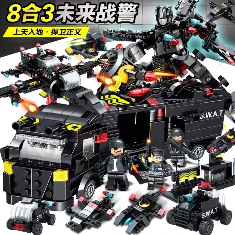 27 スタイルパトロールブラックSWATチーム【バッグ】