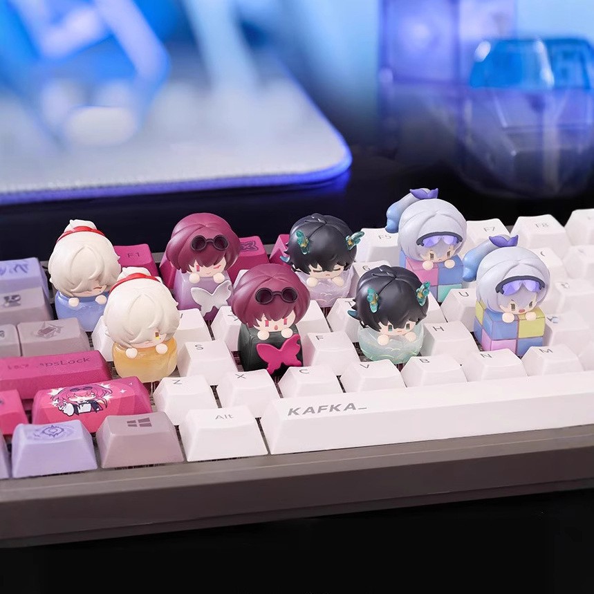 スタードーム鉄道指先キーキャップシリーズ第1ブラインドボックス(全箱8個お求めください)