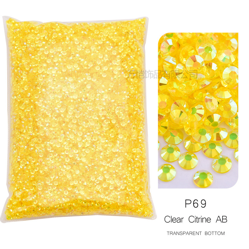 P69レモンイエローab (透明ベース)