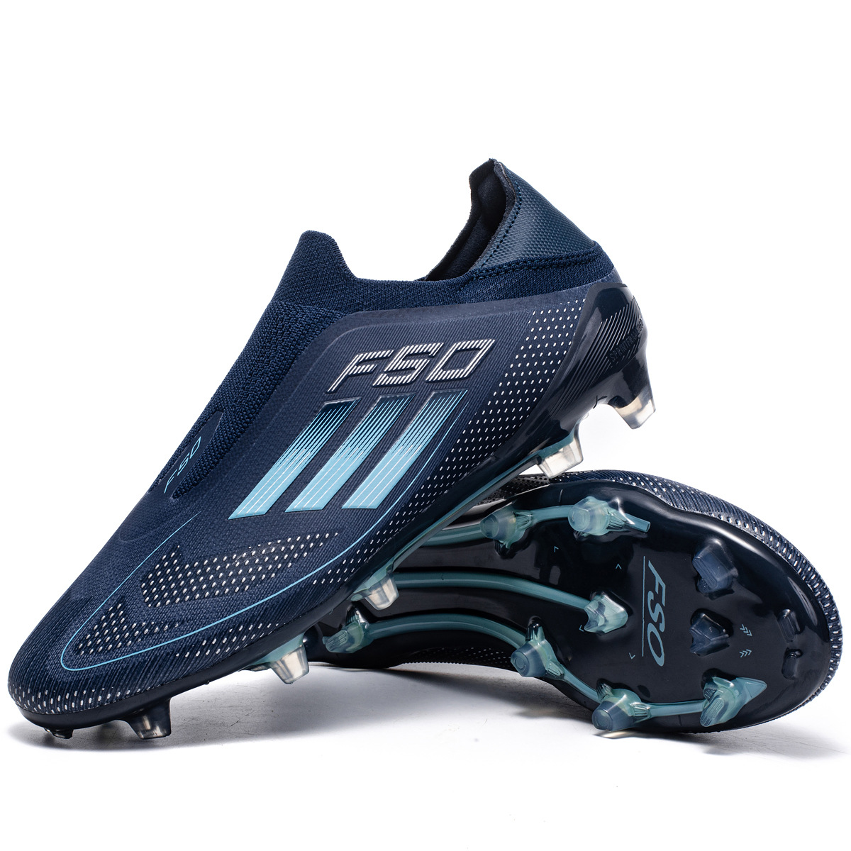 DF50 ダークブルーロングネイル