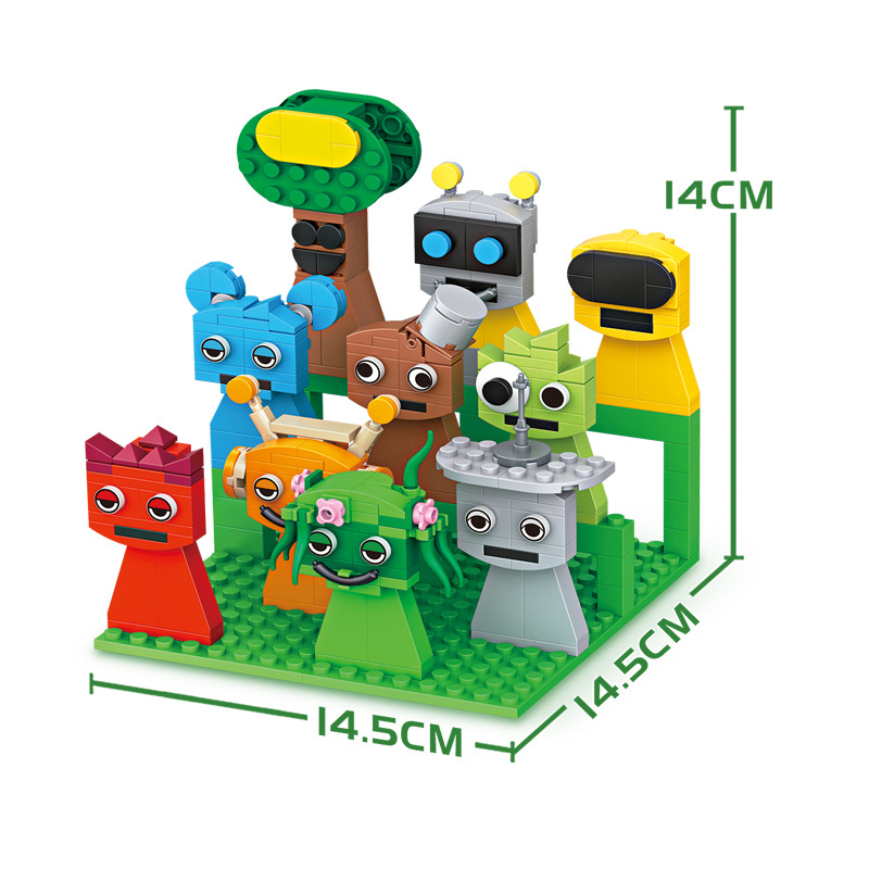 7718 ミニフィギュア10体+ベースプレート[バッグ]