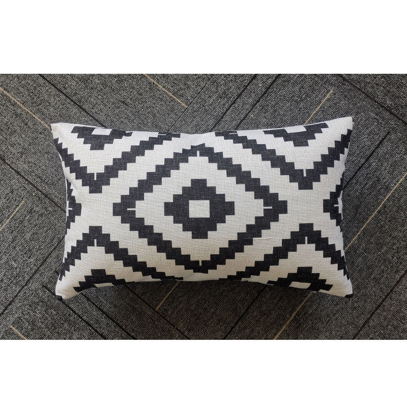 幾何学的腰枕30*50