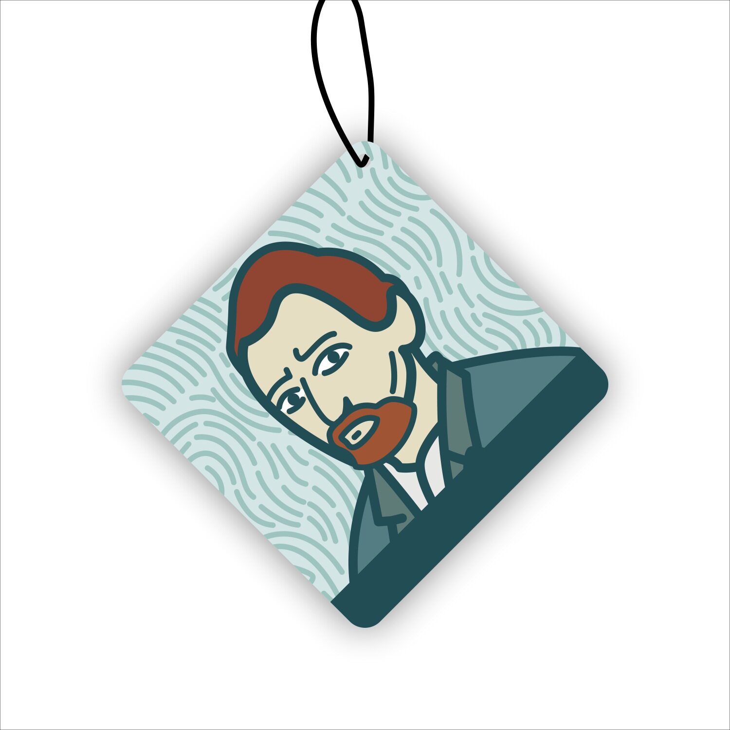 ゴッホの男の頭