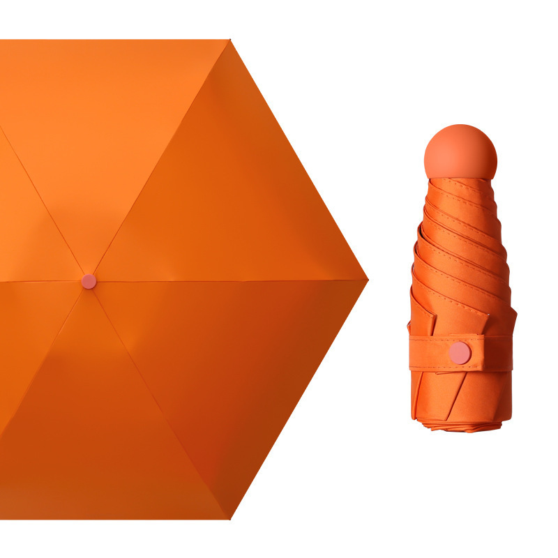 オレンジカプセル傘