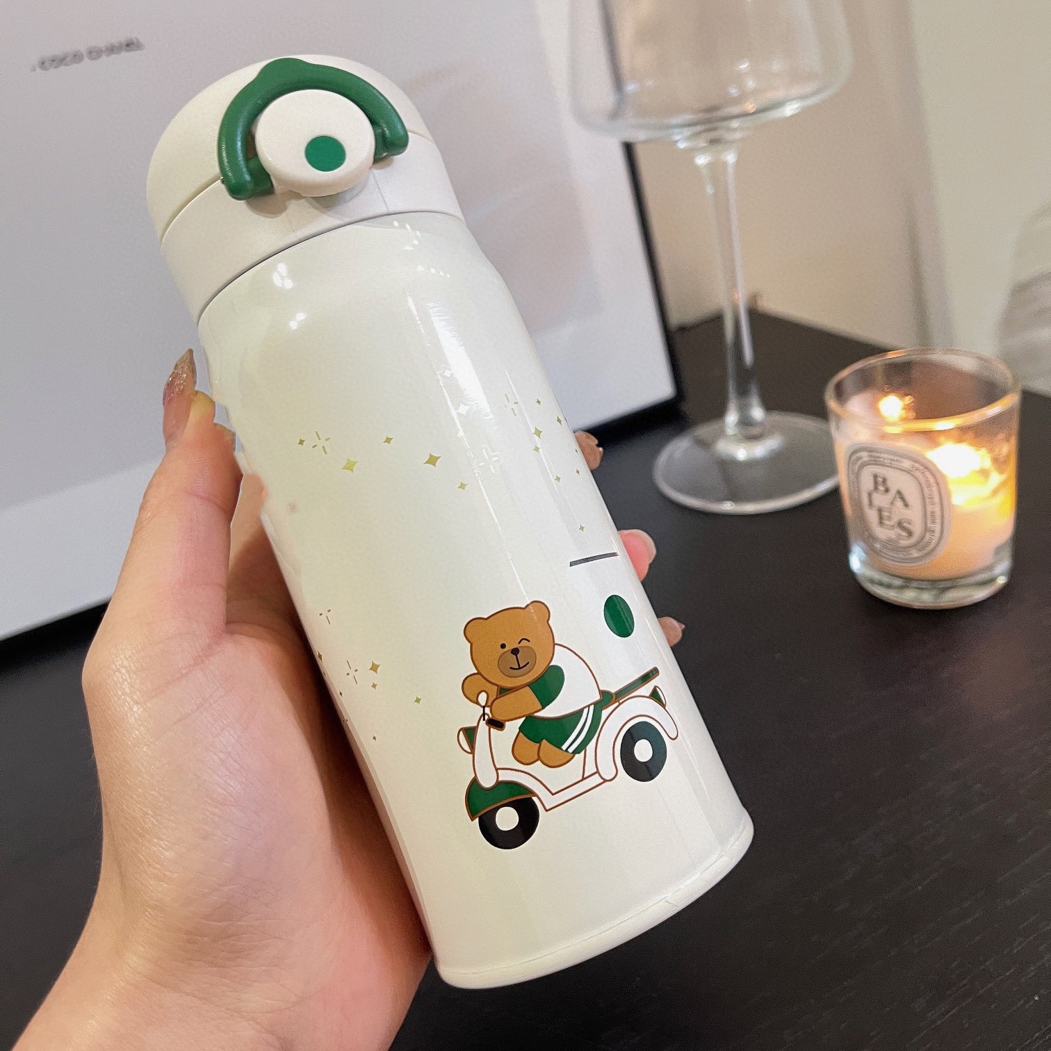 350ml 自転車クマ