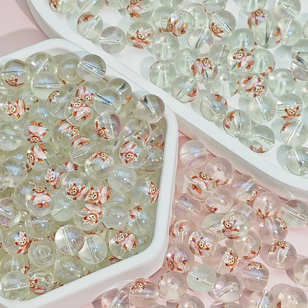 K55#シャーリーメイ [10MM プリント漫画ビーズ]