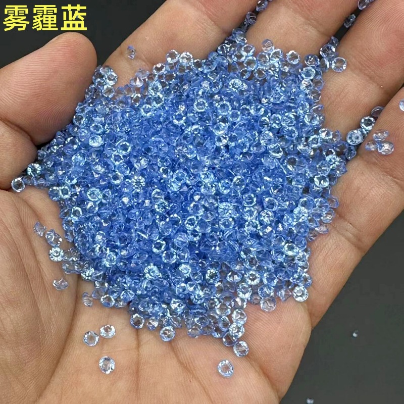 3mmヘイズブルーダイヤモンド