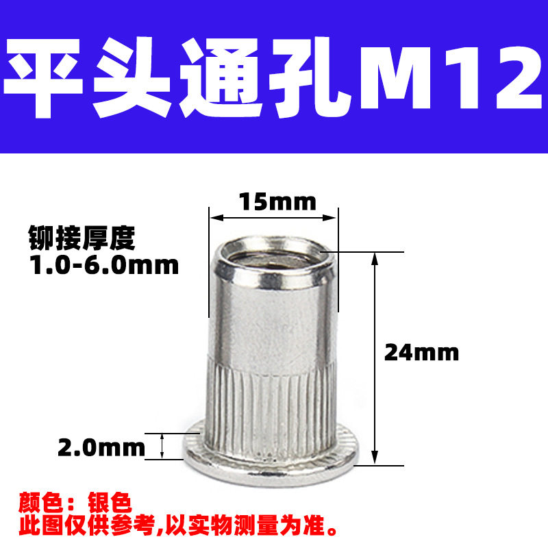 平頭m 12(高さ24mm)(2匹)