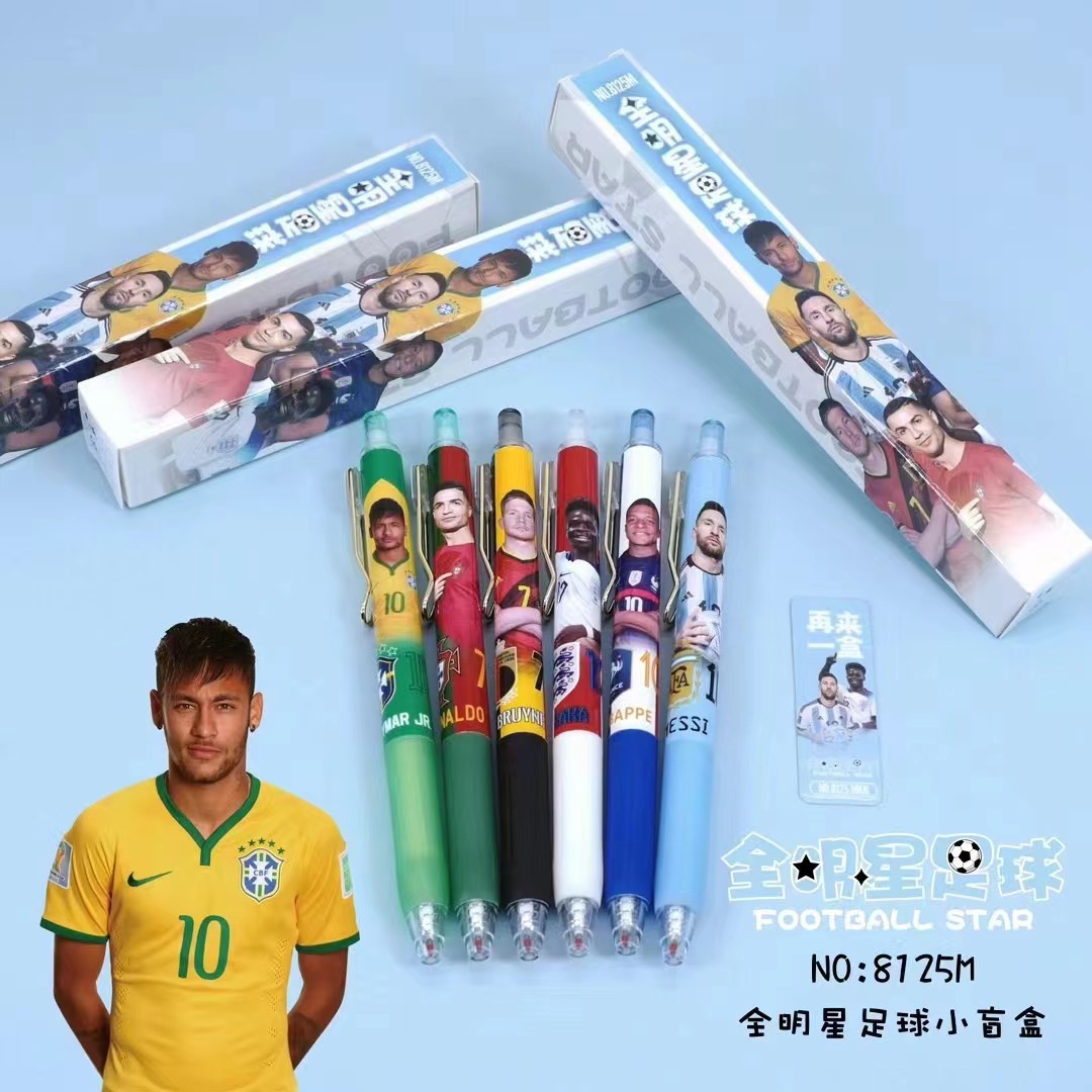 8028M ワールドカップ ブラインドボックスペン [22本取って24本送る]