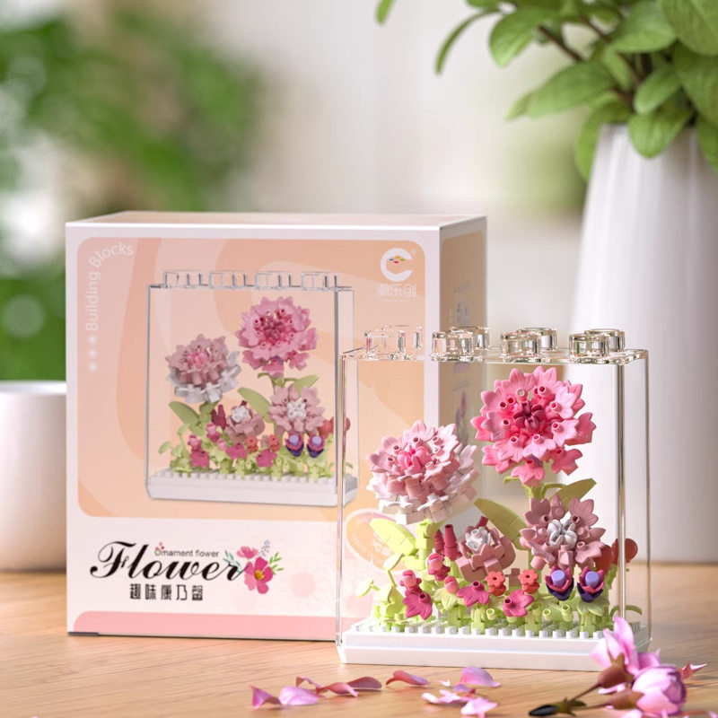 夢の花箱-カーネーション 335個