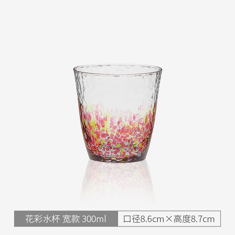 和风花彩水杯300 ml