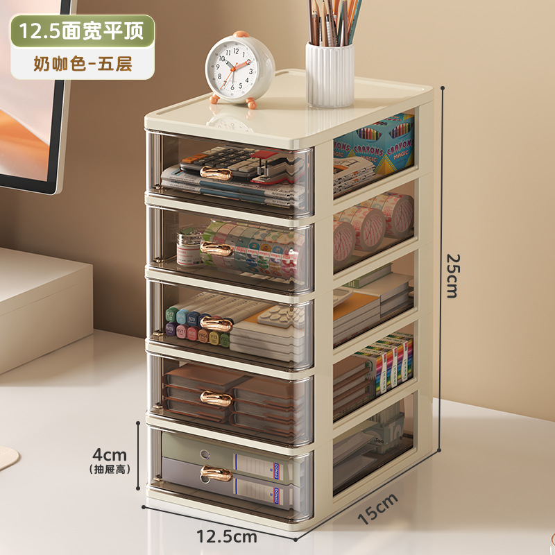 幅12.5平方メートル - クリームコーヒー[フラットトップ5層]