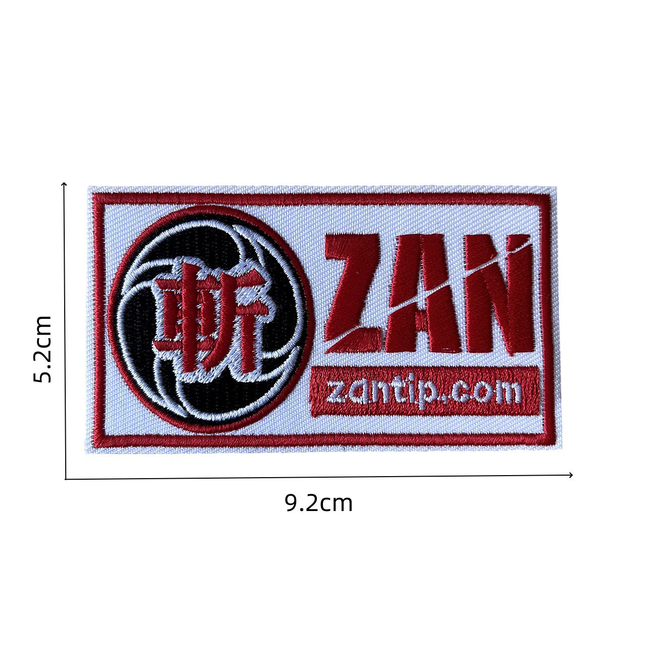 刺繍レッドチョップ