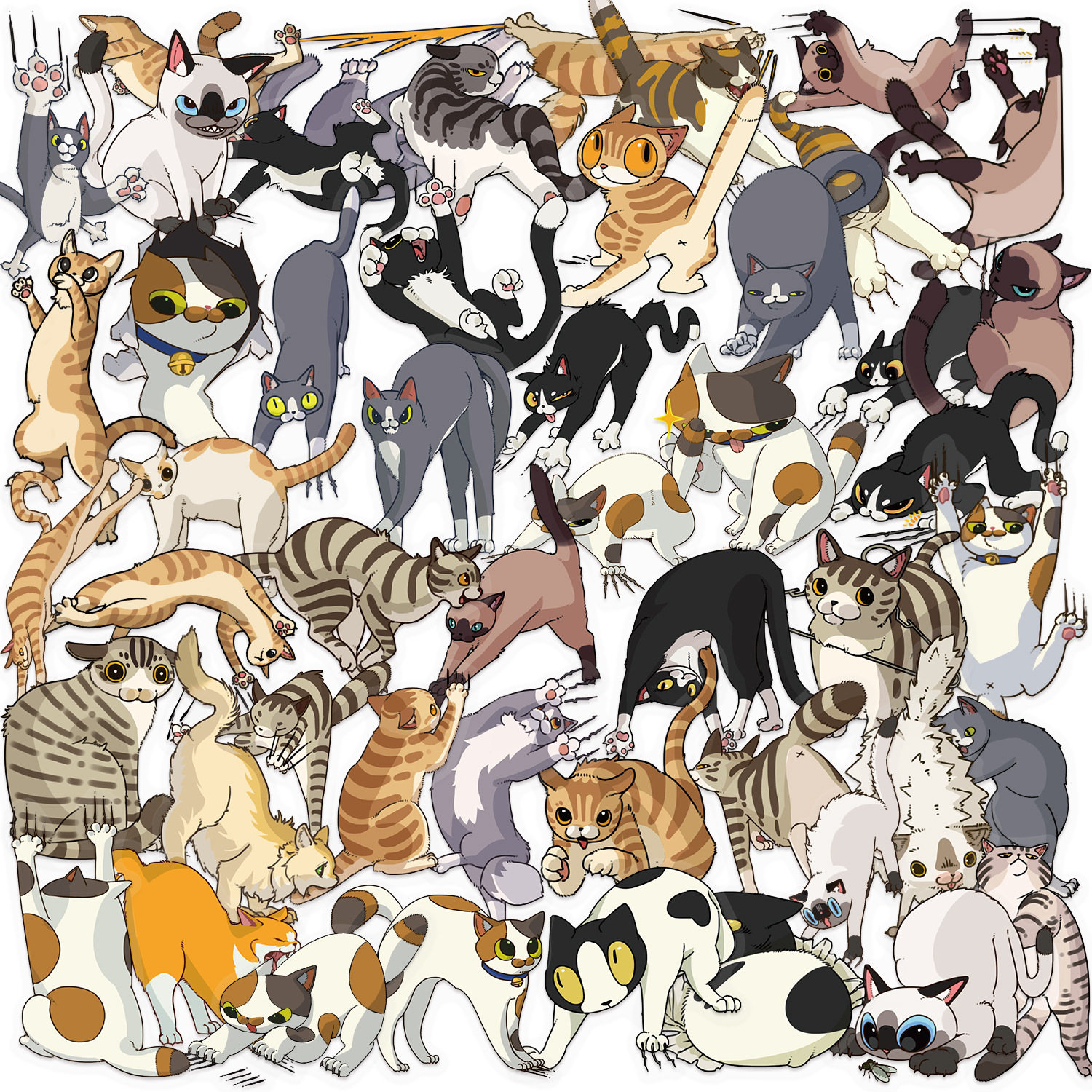 猫ひっかき傷 50枚 SLP129