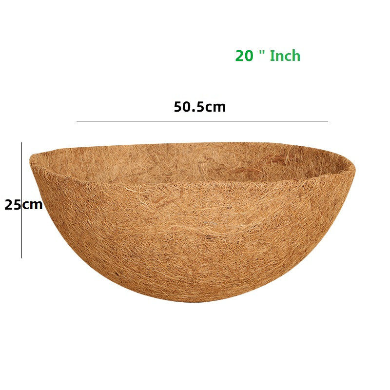 20インチ円形ココナッツ