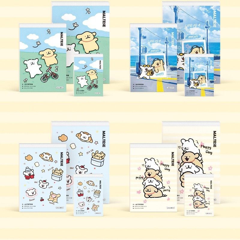 リトルラインドッグ-A7紙（白紙）