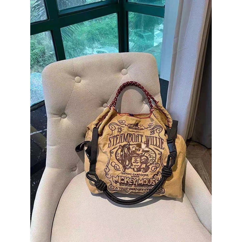 カーキ ミッキーマウス M (ショルダーストラップは付属しません)