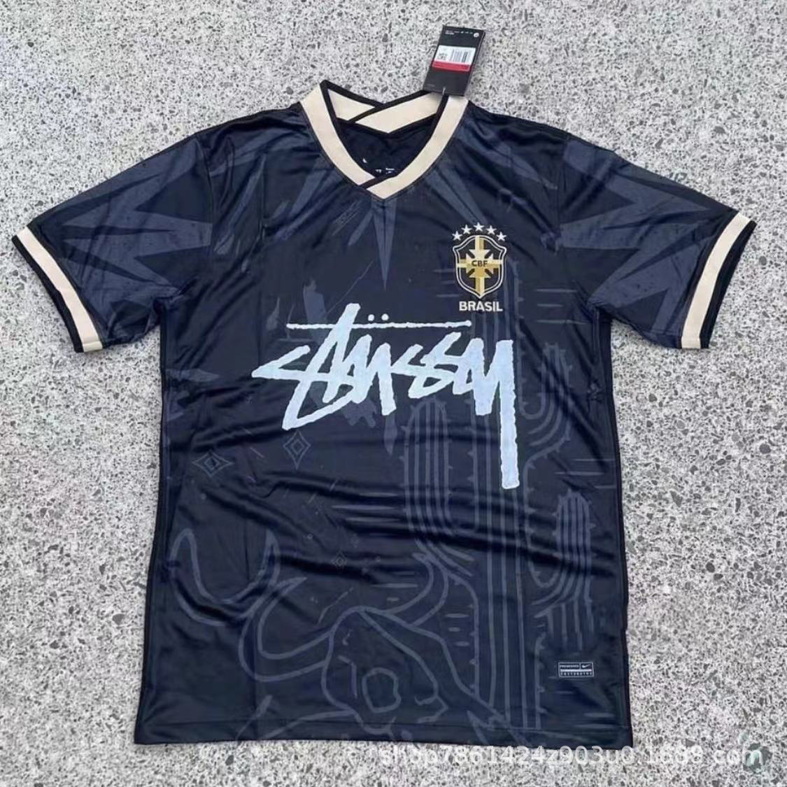 Stussy 22 ブラジリアン ブラック ゴールド