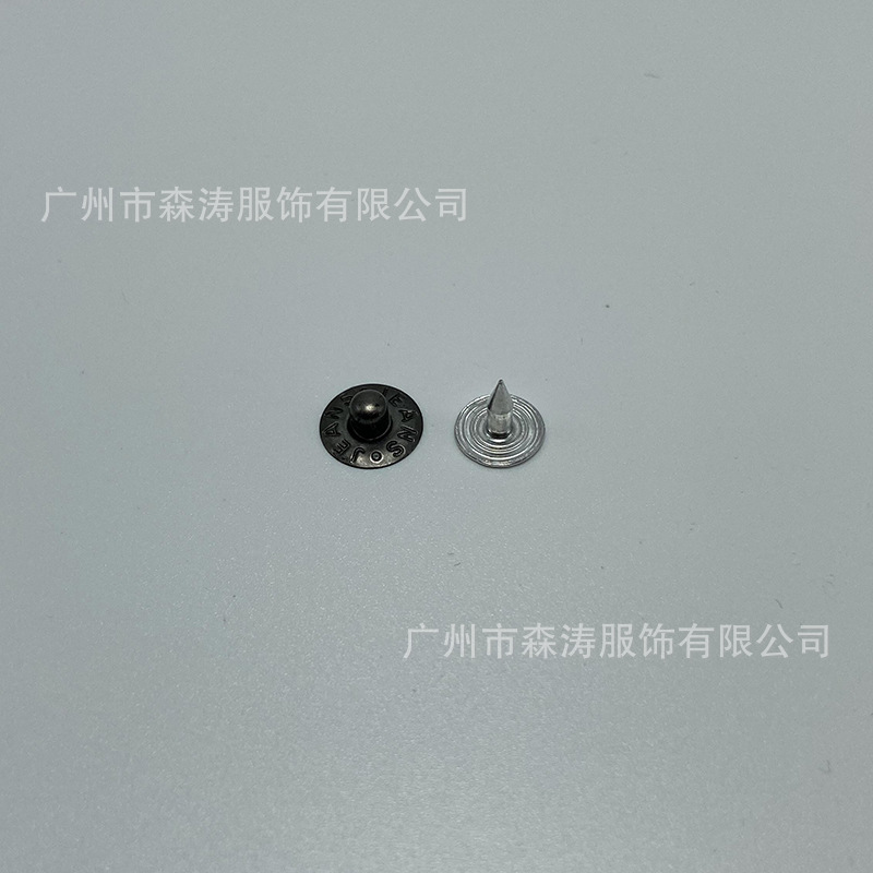 8mm*文字突き爪*ガンカラー