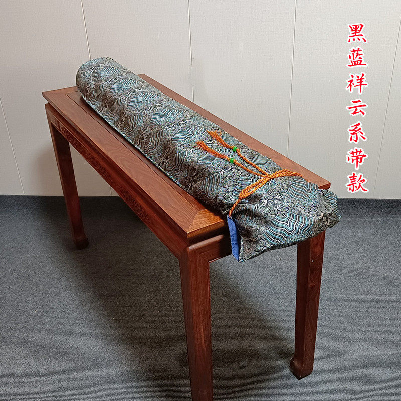 藍黒祥雲系帯金 (壁にかけることができます)