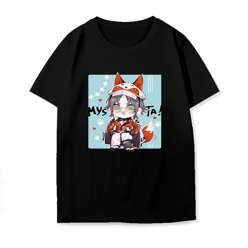 Luxiemブラックtシャツ07