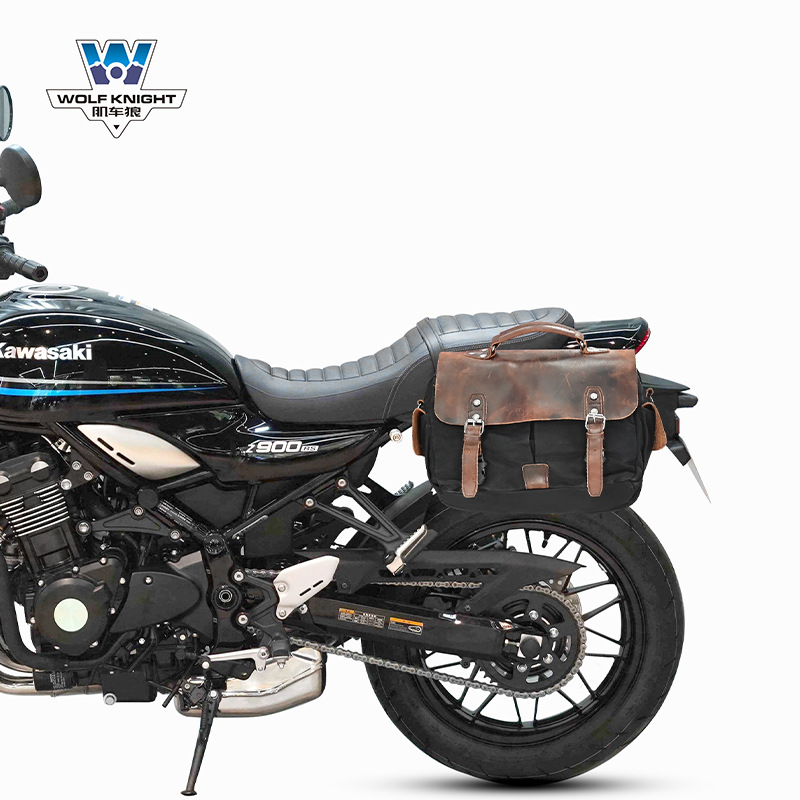 Z900rs-シングル左 (中型) キャンバスバッグ