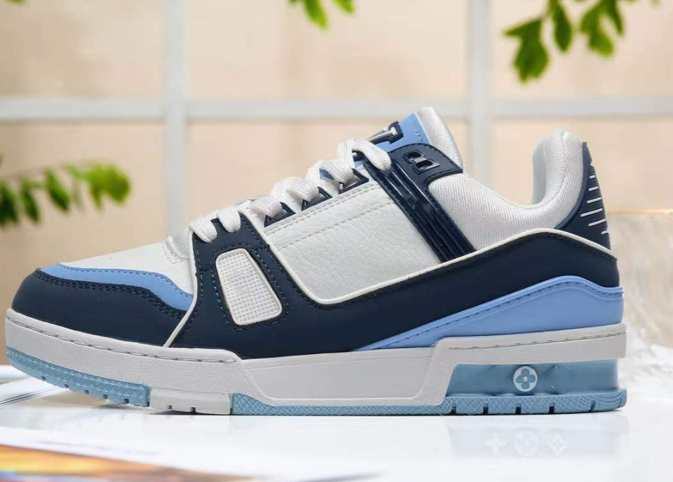 ロバのブランド白と青