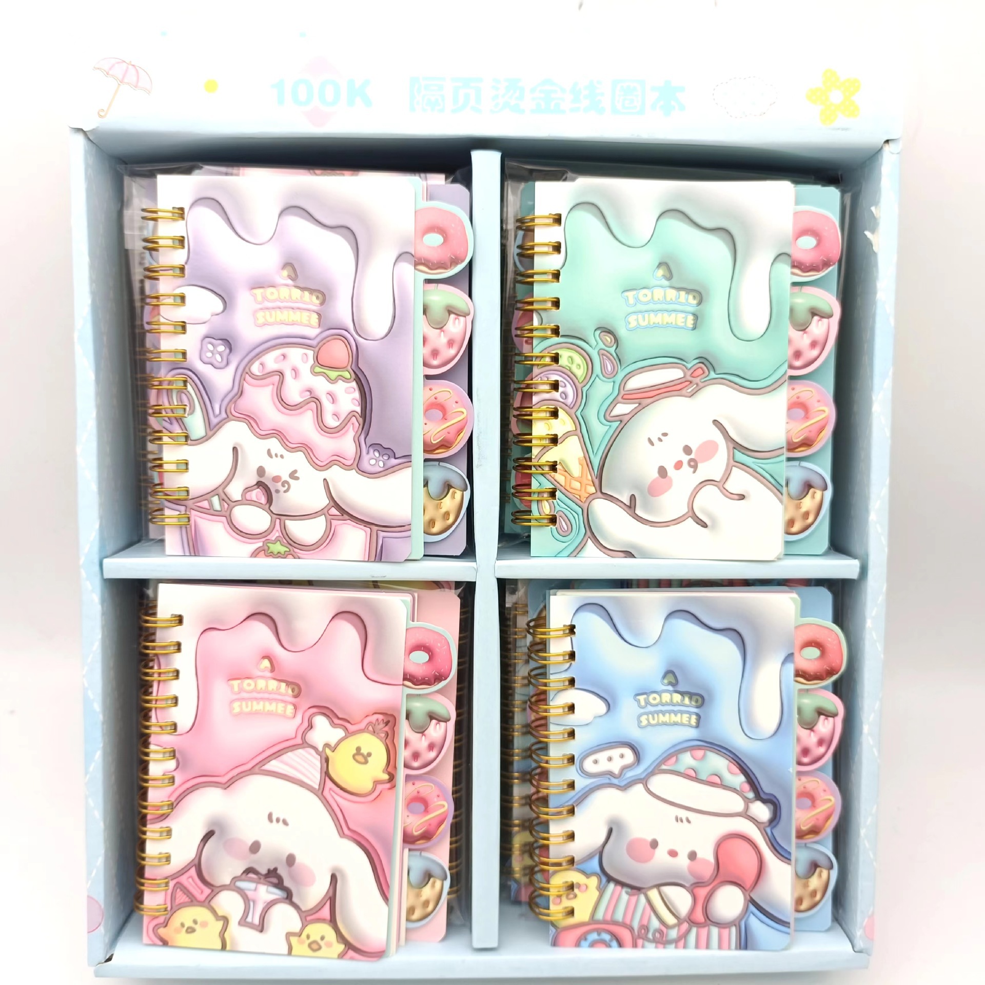 1113-5A 耳長ウサギペーパードコイルブック