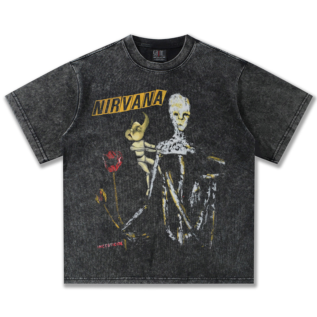 NIRVANA ローズウォッシュブラック