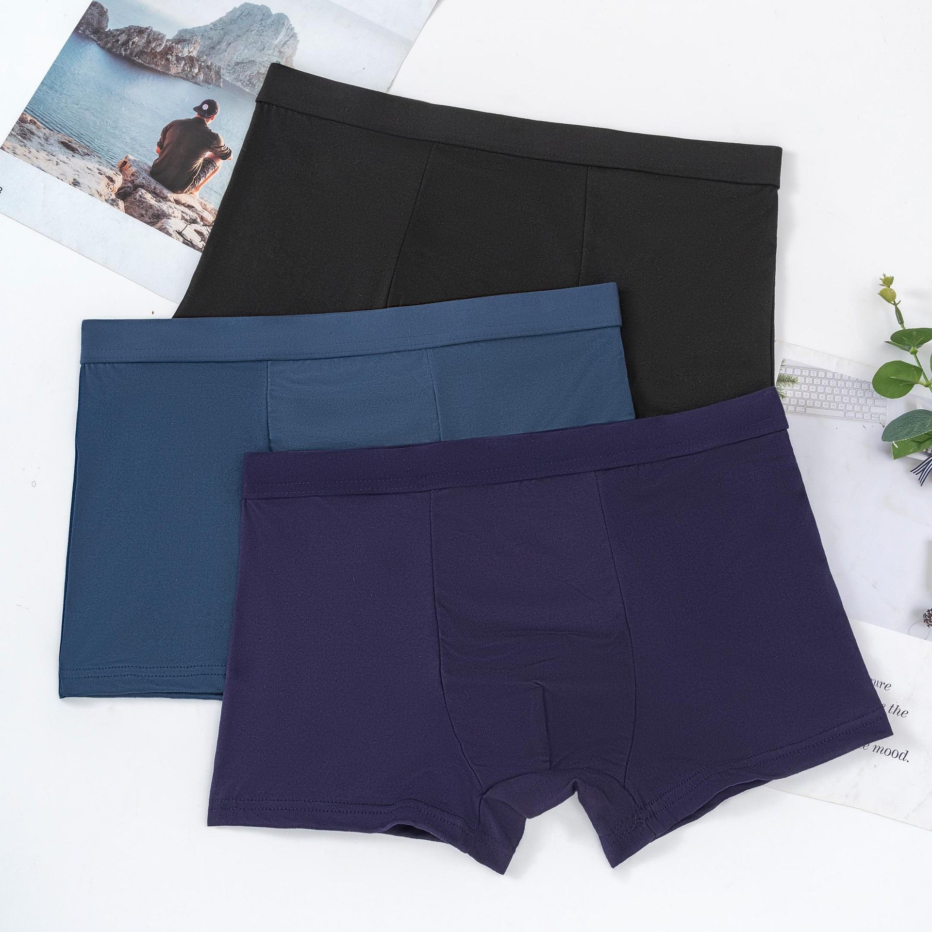 ワイドヘッド純色