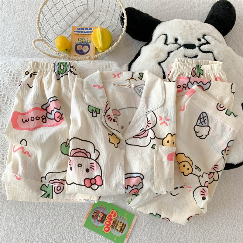 Yunduo コットン-J2820#KT猫3点セット