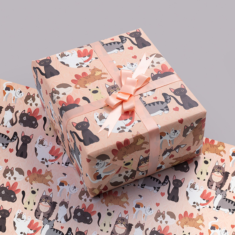 猫の楽園50*70cm (同じリボンは個別に購入する必要があります)