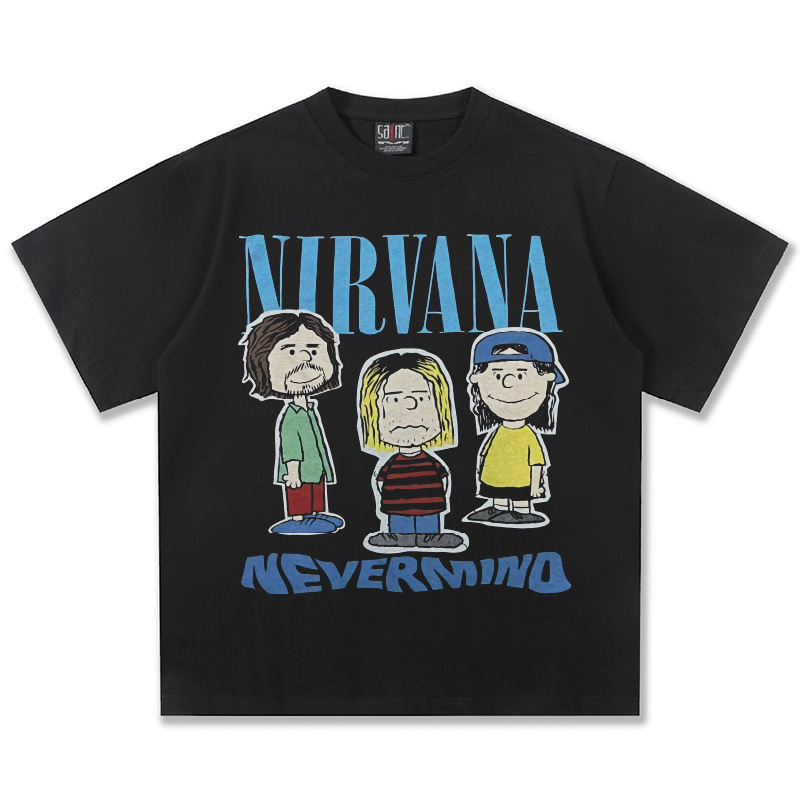 NIRVANA スヌーピー-ブラック