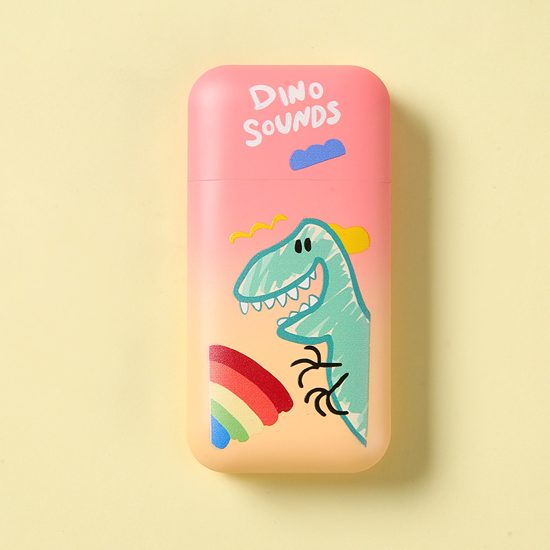 グラデーションレインボー恐竜