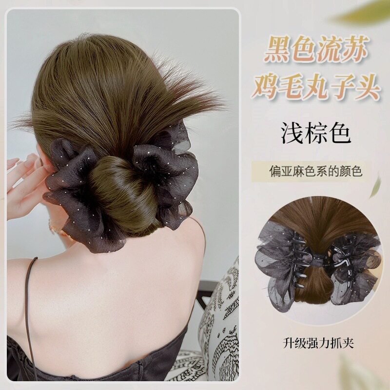 ブロークンダイヤモンド水玉【ライトブラウン】