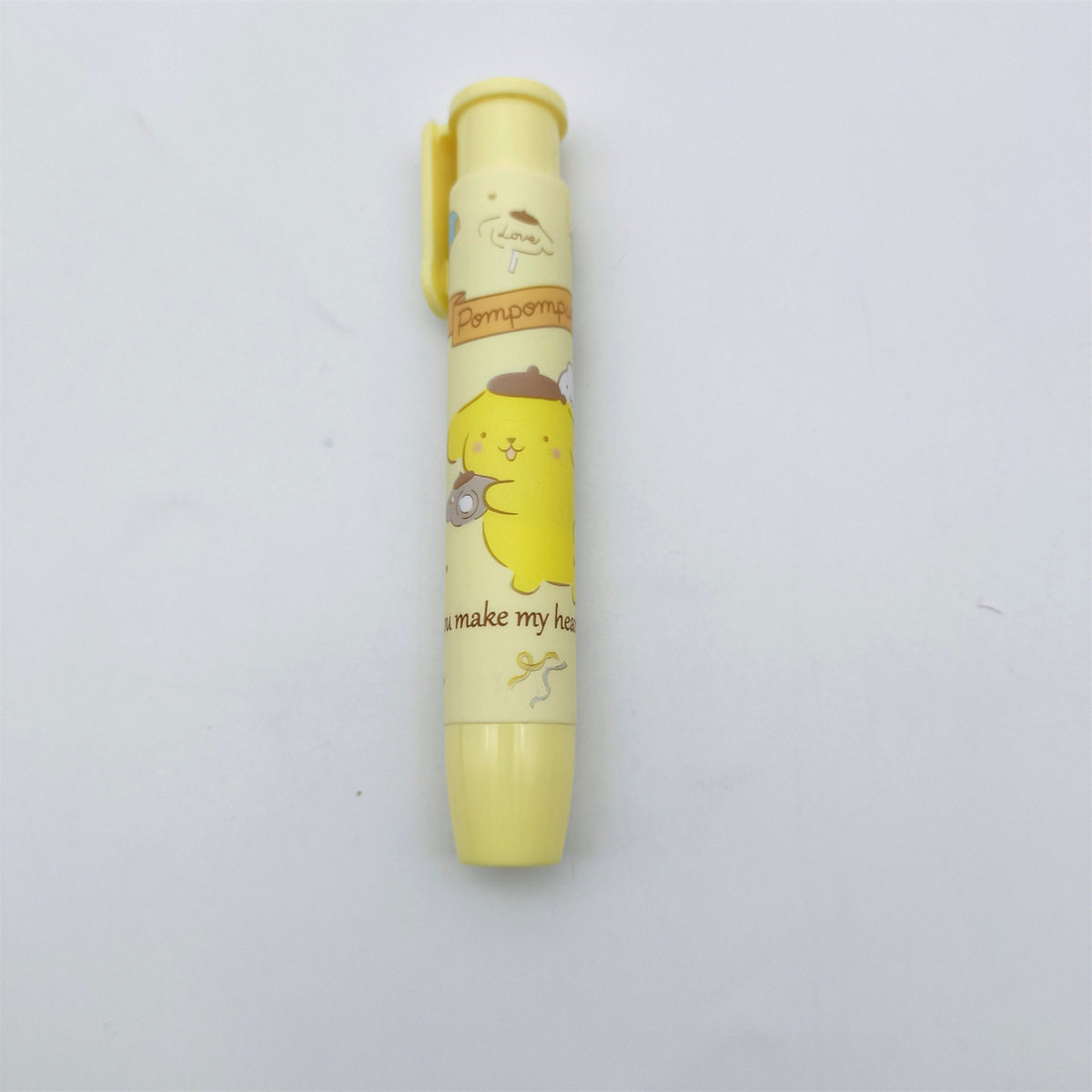 プッシュ式消しゴム