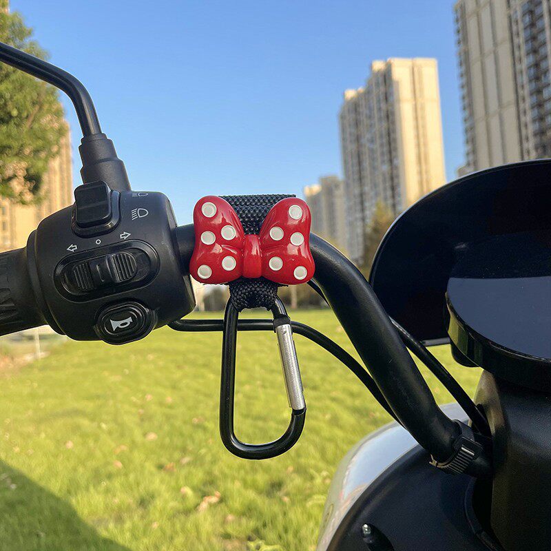 赤い波点蝶結び【シングルセット】