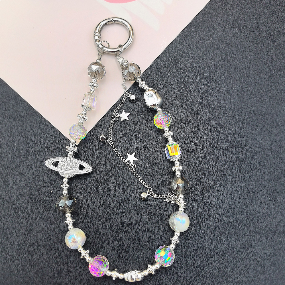 シルバー【サターンタッセル】【無料透明クリップ】